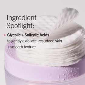 First Aid Beauty Ingrown Hair Pads open with pads visible