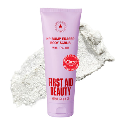 First Aid Beauty KP Bump Eraser Body Scrub 10% AHA front view