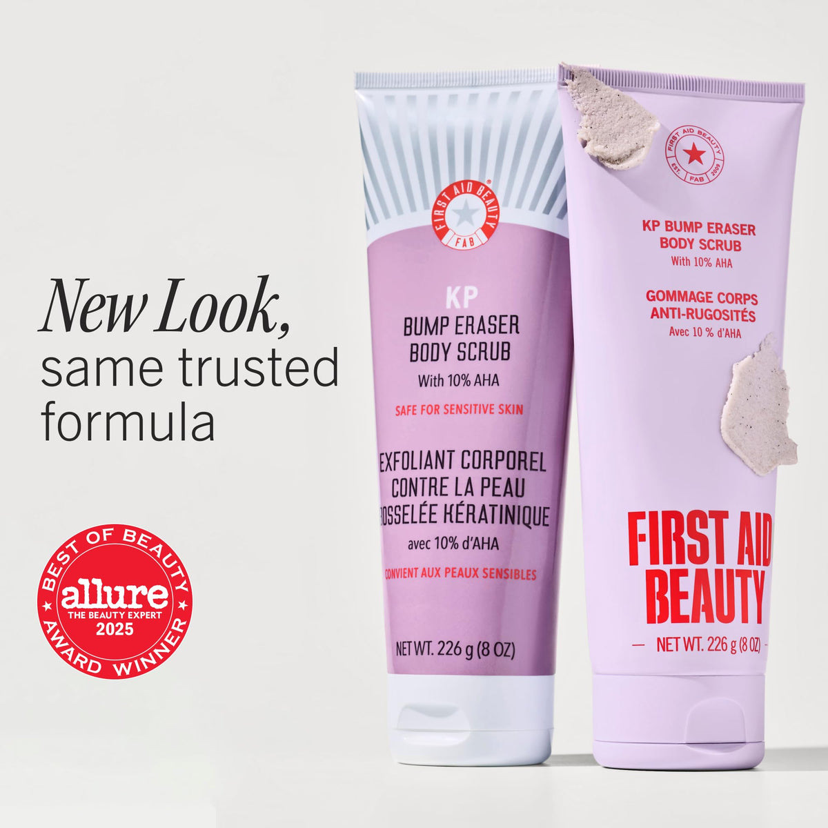 First Aid Beauty KP Bump Eraser Body Scrub 454g packaging