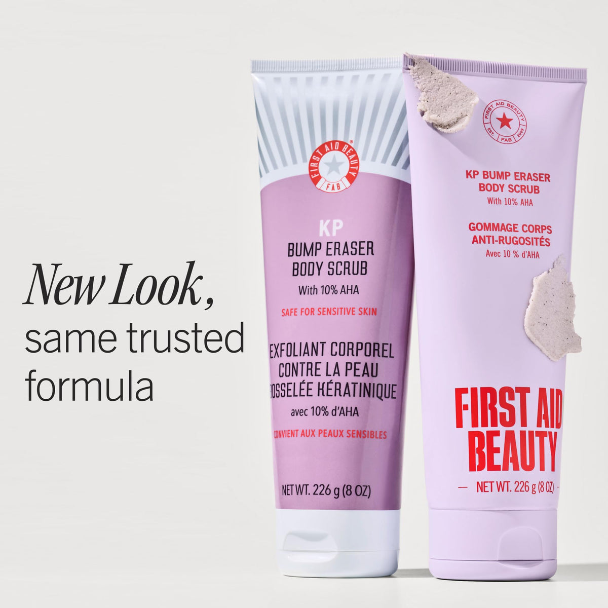 First Aid Beauty KP Bump Eraser Scrub packaging side view