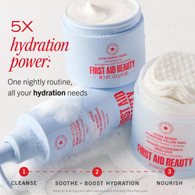 First Aid Beauty Ultra Gentle Cleanser in bathroom setting