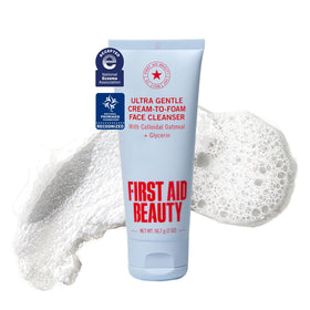 First Aid Beauty Ultra Gentle Cream-to-Foam Cleanser 2 oz front view