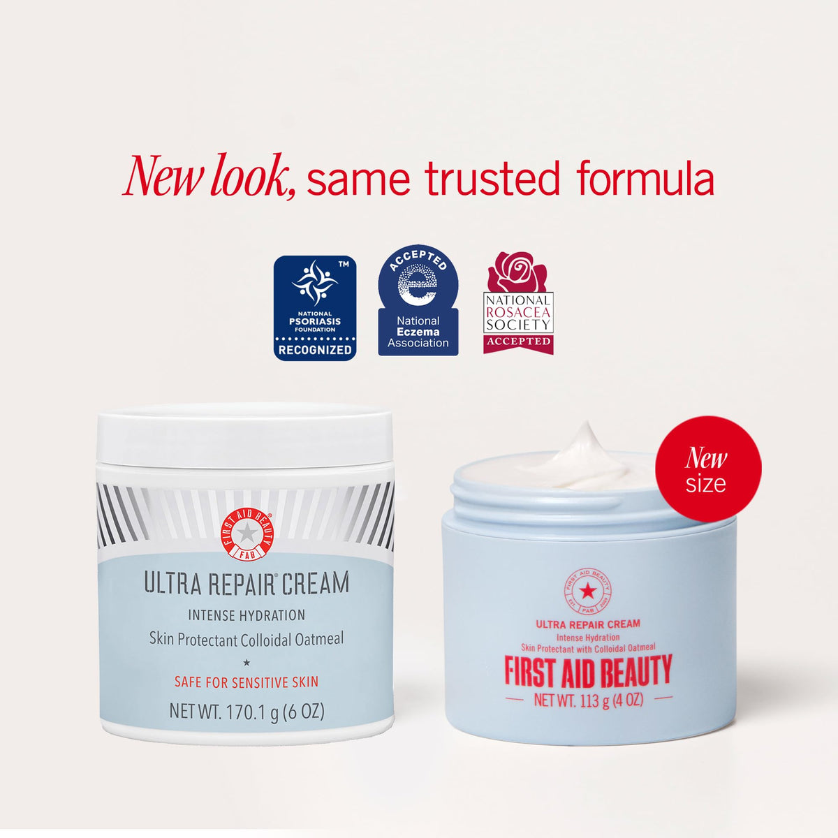 First Aid Beauty Ultra Repair Cream 4 oz packaging