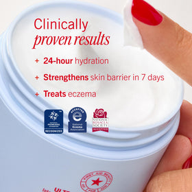 First Aid Beauty Ultra Repair Cream 422g application on skin