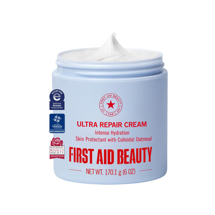 First Aid Beauty Ultra Repair Cream 6 oz front view