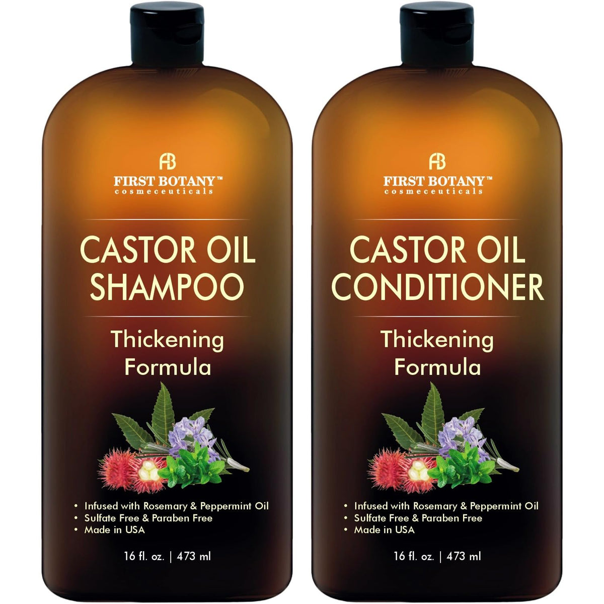 First Botany Anti Hair Loss Shampoo and Conditioner Set front view