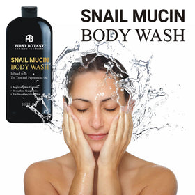 First Botany Body Wash 16 fl oz side view highlighting the bottle design