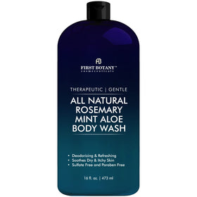 First Botany Rosemary Mint Body Wash 16 fl oz front view