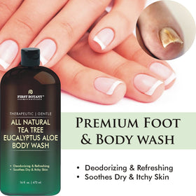 First Botany Tea Tree Eucalyptus Body Wash side view