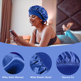 FIRSTPELLA Silk Bonnets worn by a person