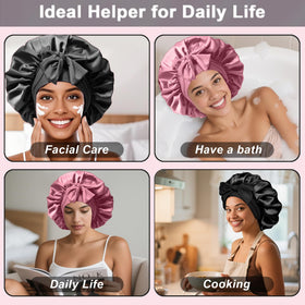 FIRSTPELLA Silk Hair Satin Bonnets in different colours