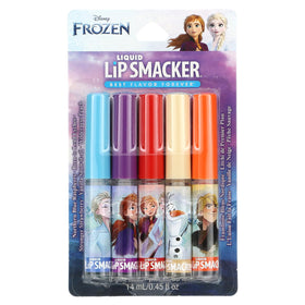 Five flavoured lip glosses from Lip Smacker Frozen 2 set