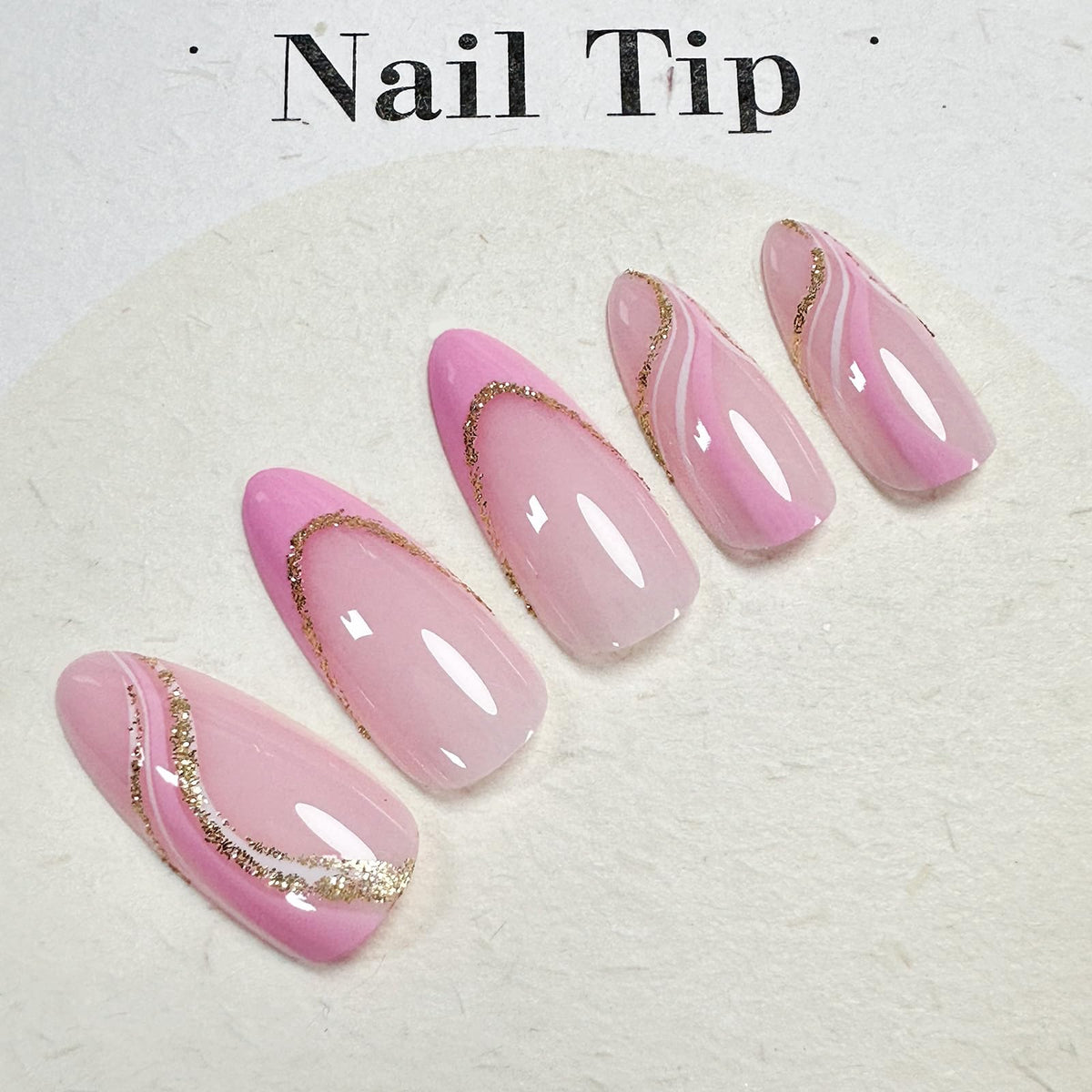 FJSMTOPl package contents including press on nails and accessories