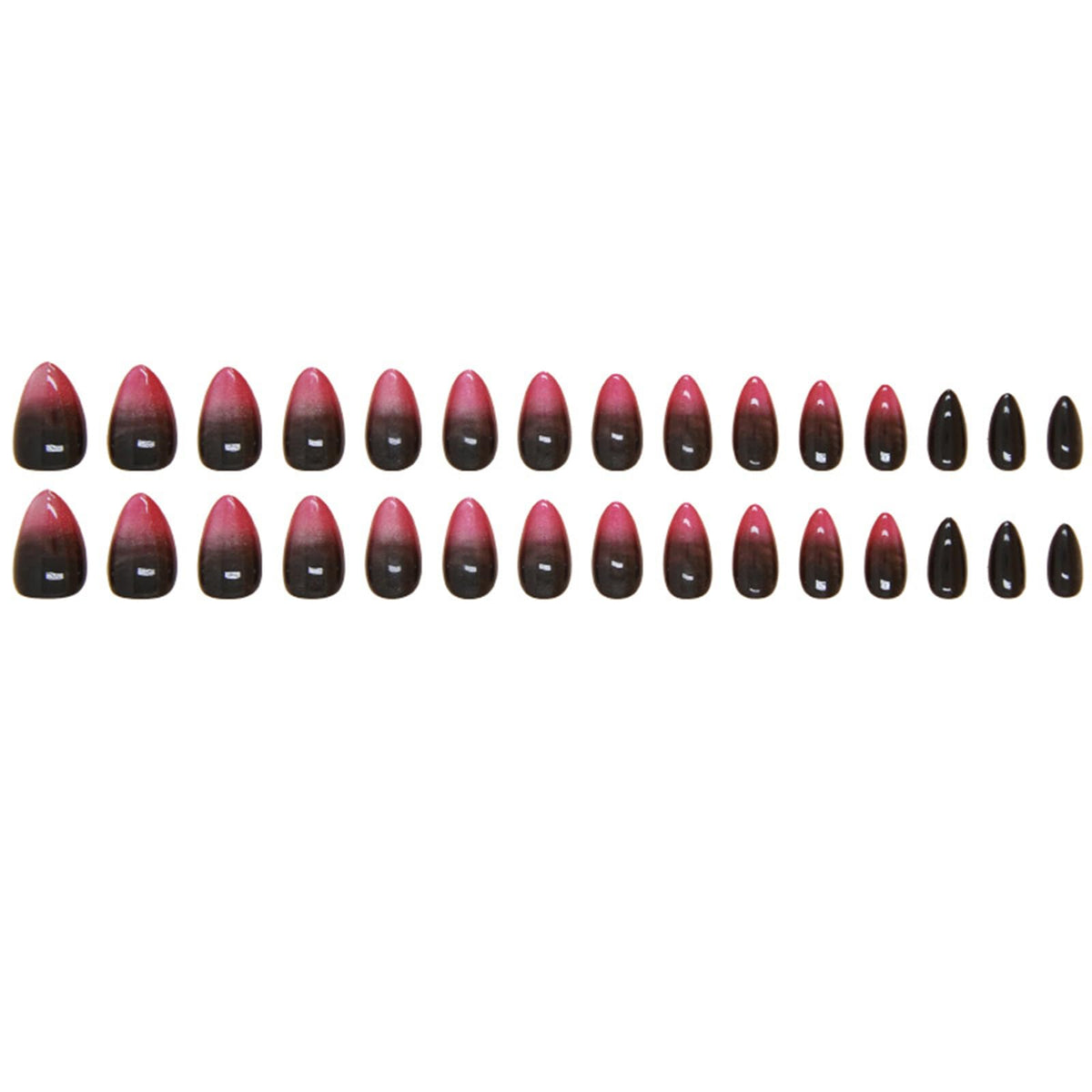 FJSMTOPl press on nails in various sizes for a perfect fit
