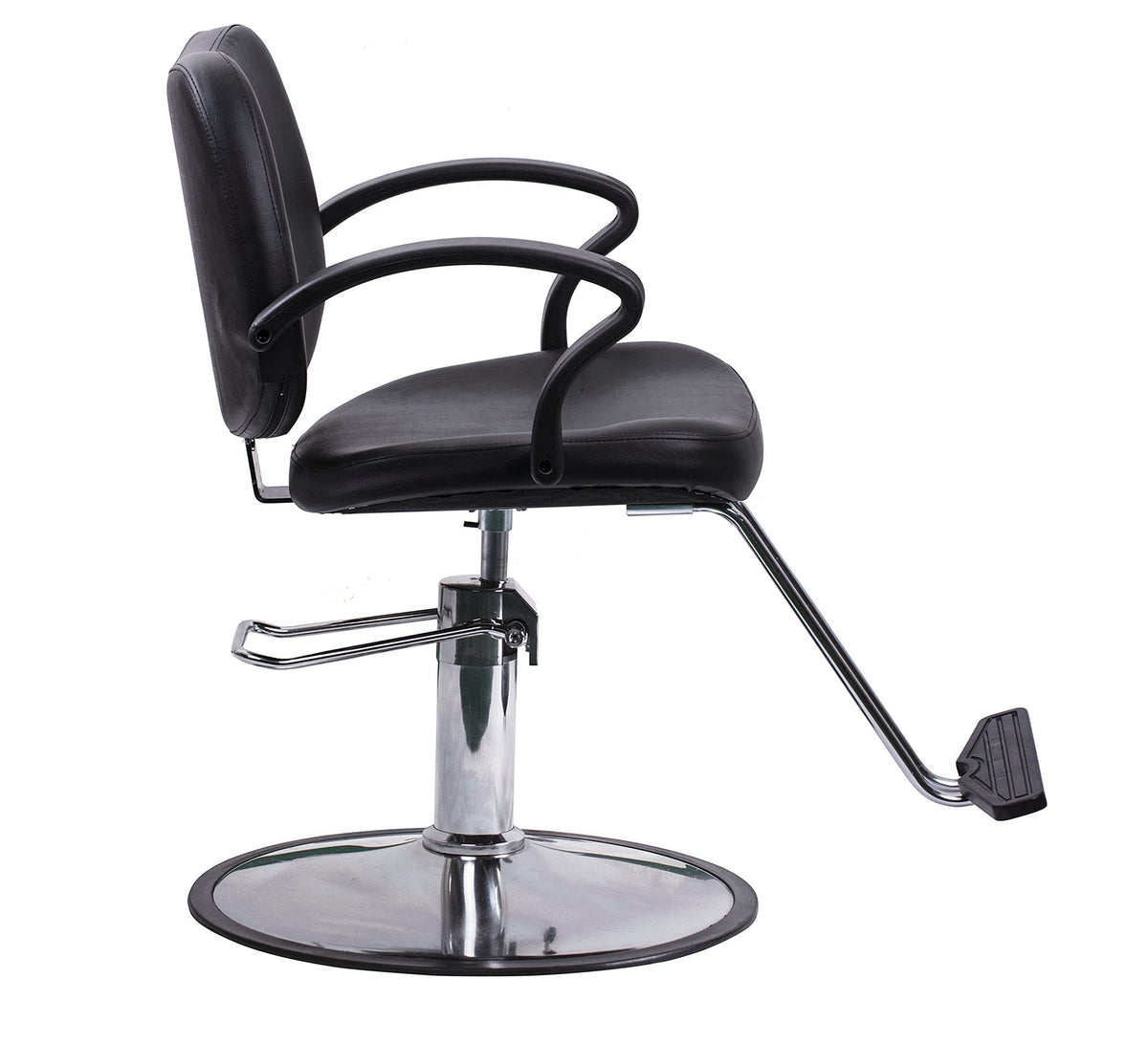 Flagbeauty Hydraulic Barber Styling Chair black side view