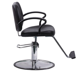 Flagbeauty Hydraulic Barber Styling Chair black side view