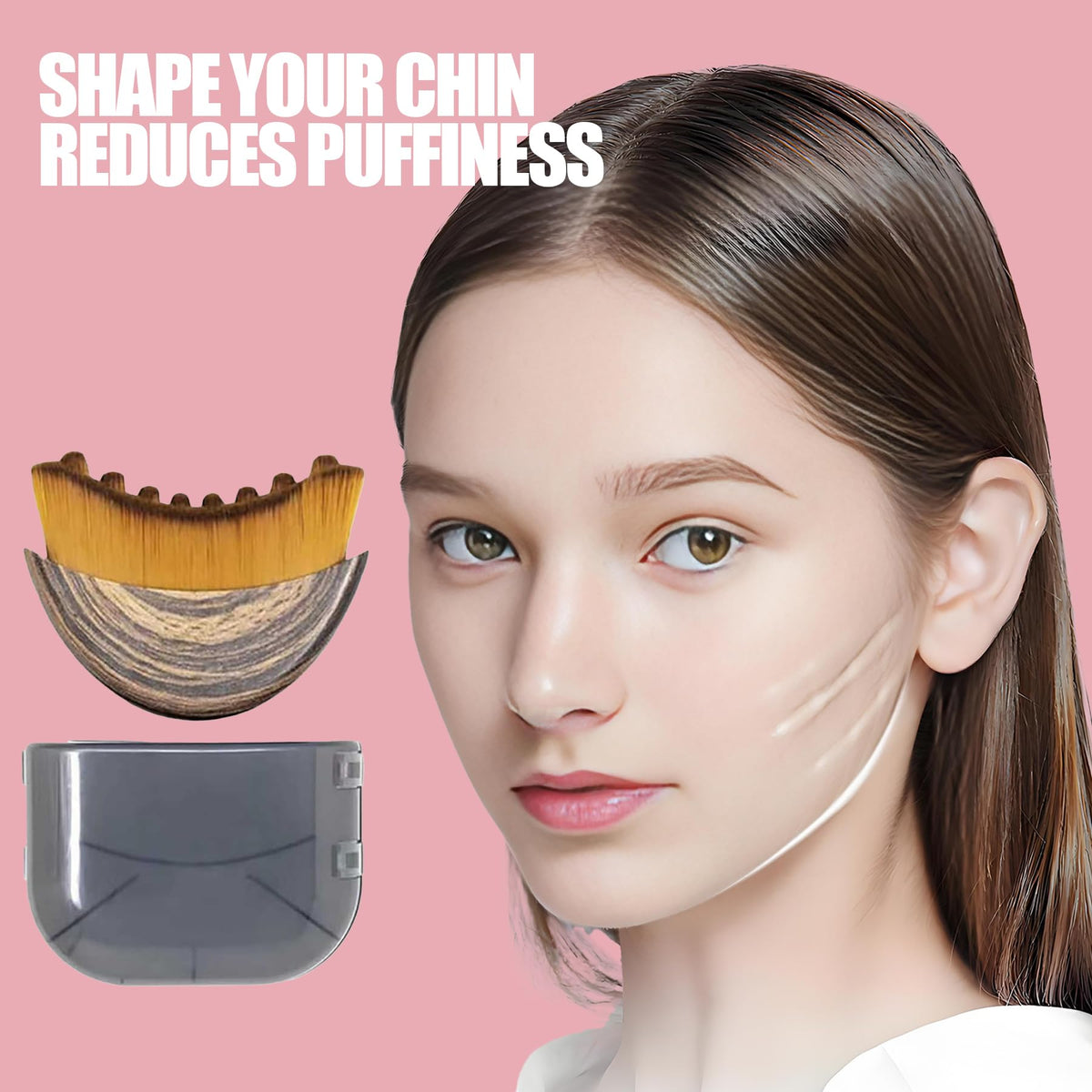FLAHOLD Lymphatic Contour Face Brush with packaging