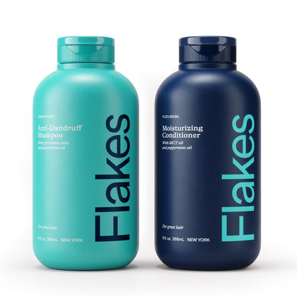 Flakes Anti Dandruff Shampoo 9 fl oz front view