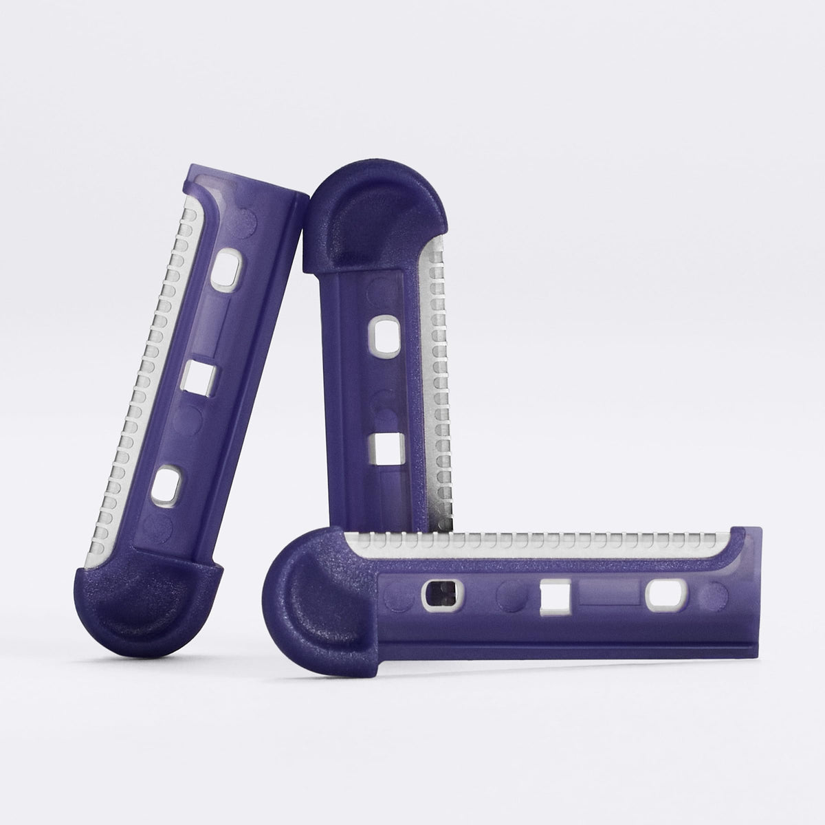 Flamingo Dermaplane Blades showing precision design