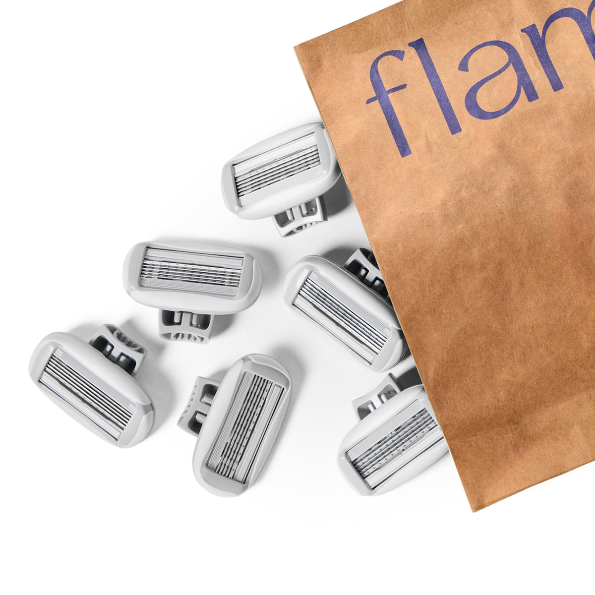 Flamingo Razor Blade Refill 360° Comfort System illustration