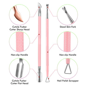 Flat head cuticle pusher from XUNXMAS set