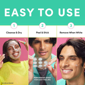 Flat lay of Dots for Spots Pimple Patches with ingredients