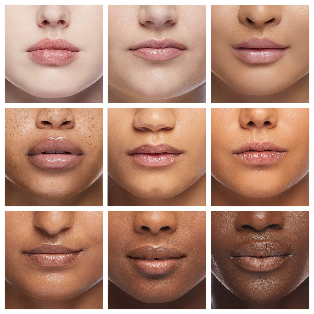 Flat lay of Lip Smacker lip balms arranged by flavour