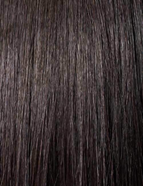 Flat lay of Outre Lace Front Wig Akina with hair care products