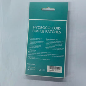 Flat lay of PICcircuit Pimple Patches with natural ingredients