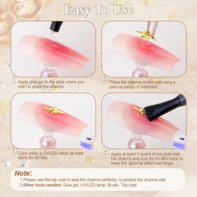 Flatback 3D caviar beads from BELLEBOOST set