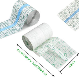 Flatoedu Tattoo Aftercare Bandage Roll dimensions and layers