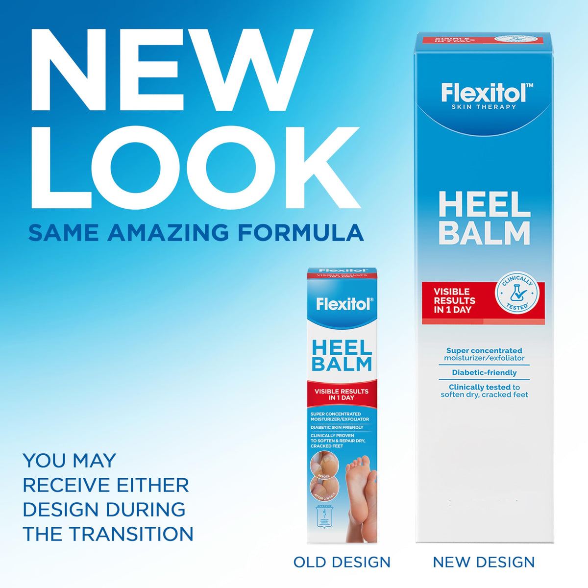 Flexitol Heel Balm 4 oz tube side view