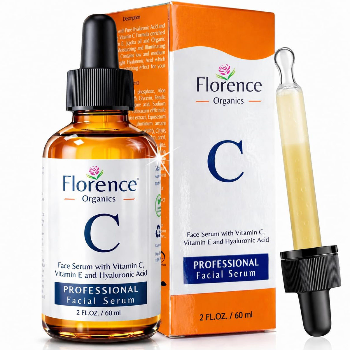 Florence Vitamin C Serum 2 Fl Oz front view
