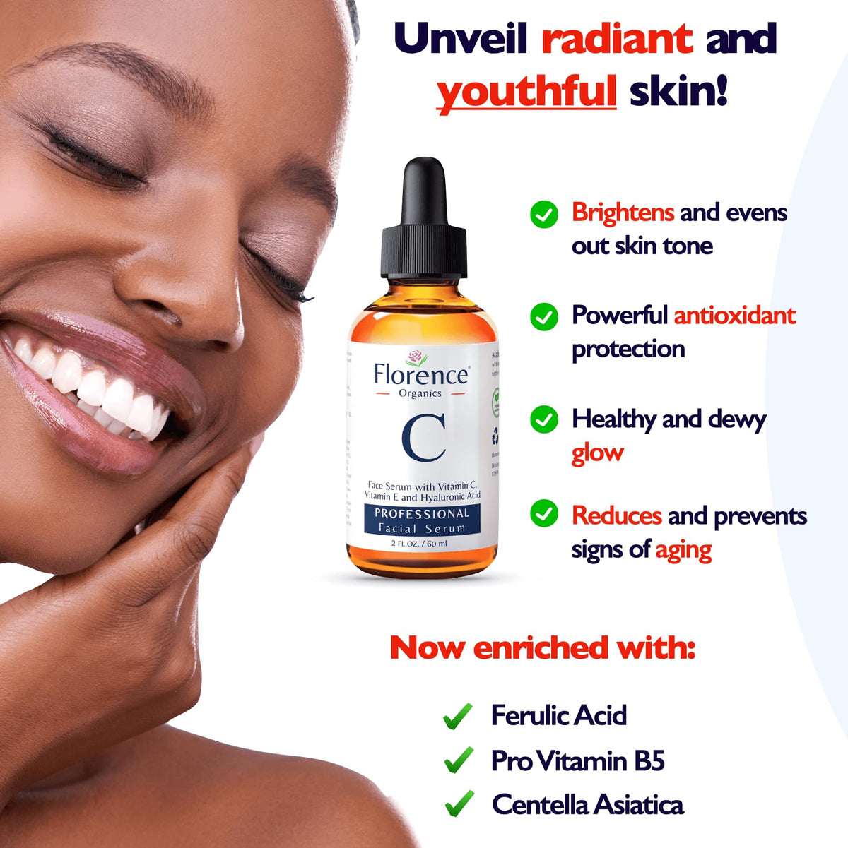 Florence Vitamin C Serum packaging details