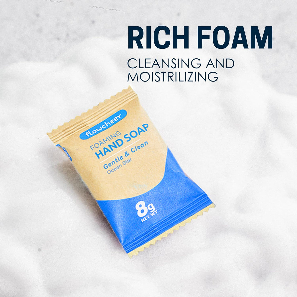 flowcheer foaming hand soap in a dispenser