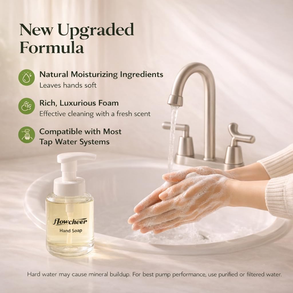 flowcheer Foaming Hand Soap in a kitchen setting