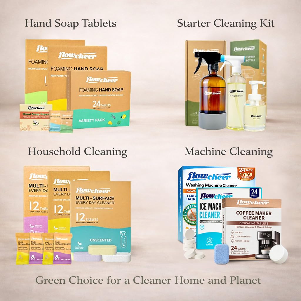 flowcheer Ocean Breeze scented hand soap foam