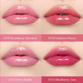 Flower Knows Rococo Glowy Lip Gloss applicator close-up