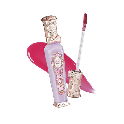 Flower Knows Rococo Glowy Lip Gloss front view in collectible case