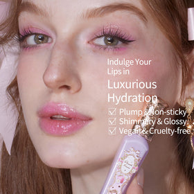 Flower Knows Rococo Glowy Lip Gloss packaging details