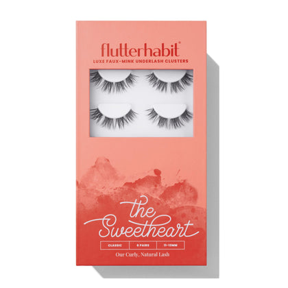 FlutterHabit Underlash Extensions 6 Pair packaging front view