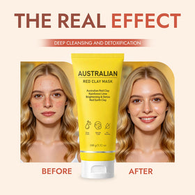 FMRFMR Australian Red Clay Face Mask texture close-up