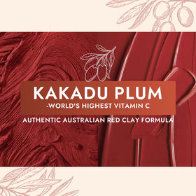 FMRFMR Australian Red Clay Face Mask tube with ingredients