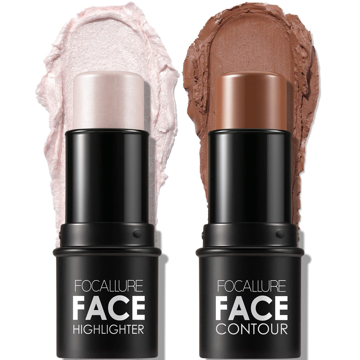 FOCALLURE Contour Foundation Stick Set front view with two sticks