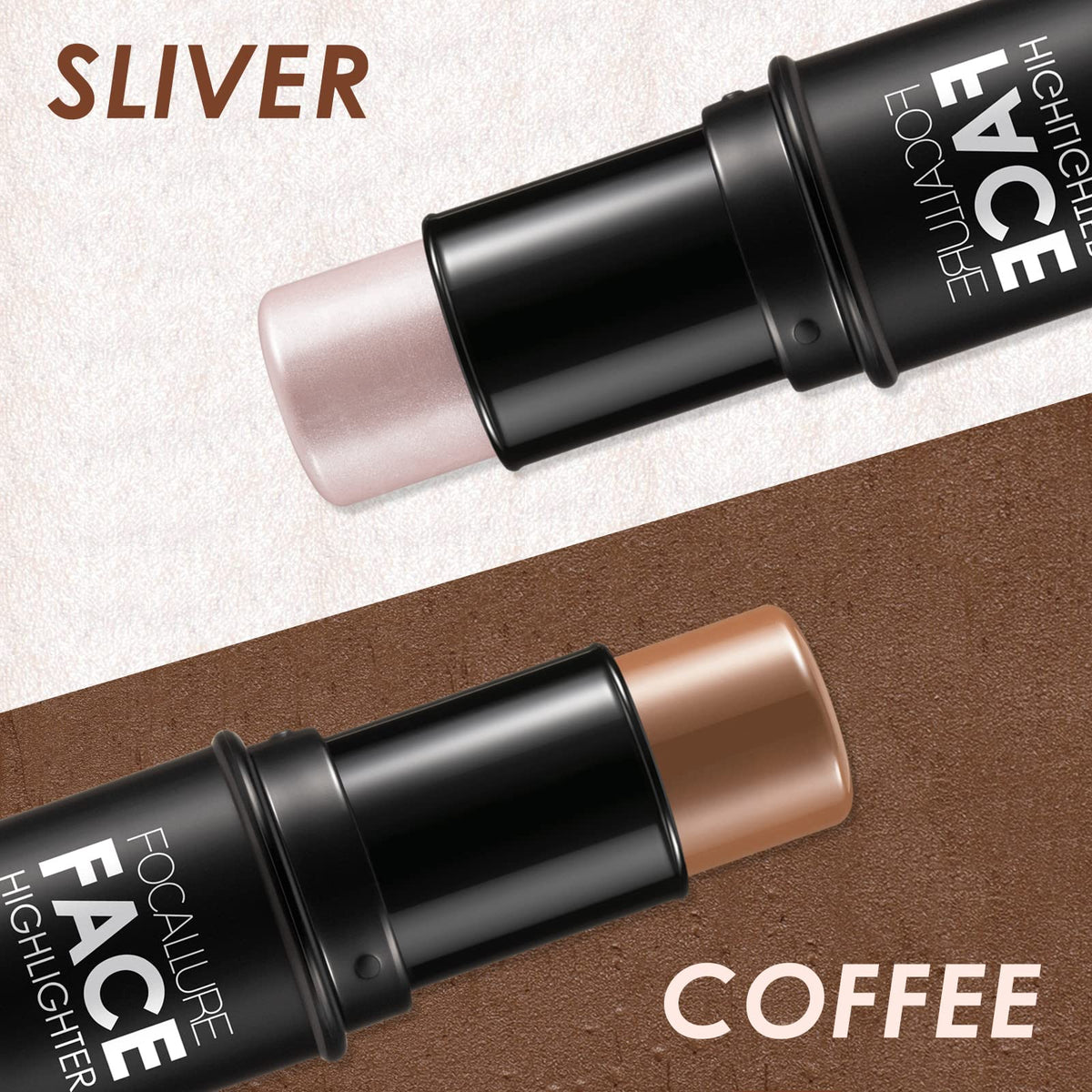FOCALLURE Contour Foundation Stick Set packaging details