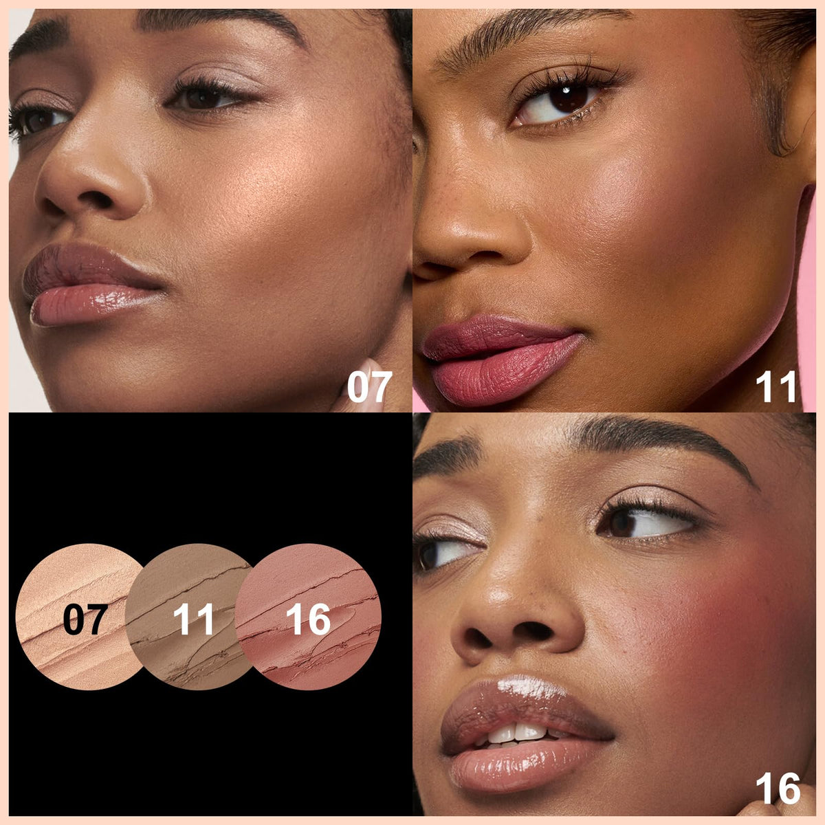 FOCALLURE contour stick in highlighter shade close-up