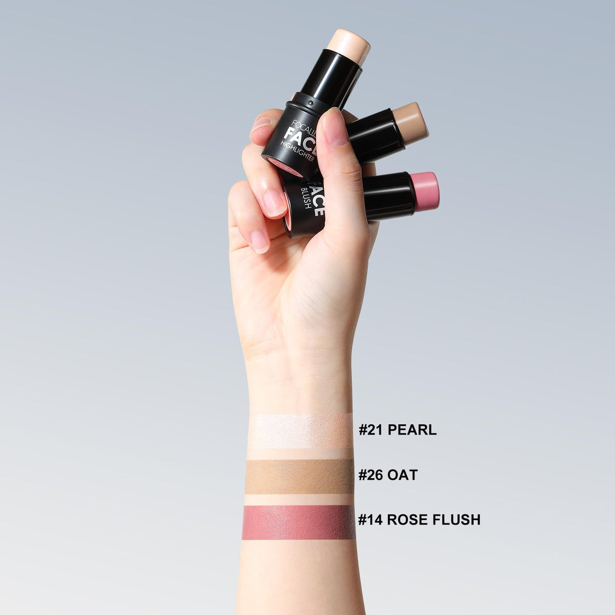 FOCALLURE contour stick showing bronzer shade