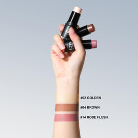FOCALLURE contour stick showing bronzer shade