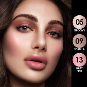 FOCALLURE Cream Contour Stick showing blush shade