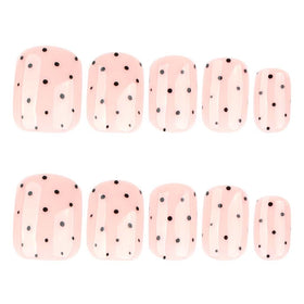 Foccna press on nails displayed on a hand